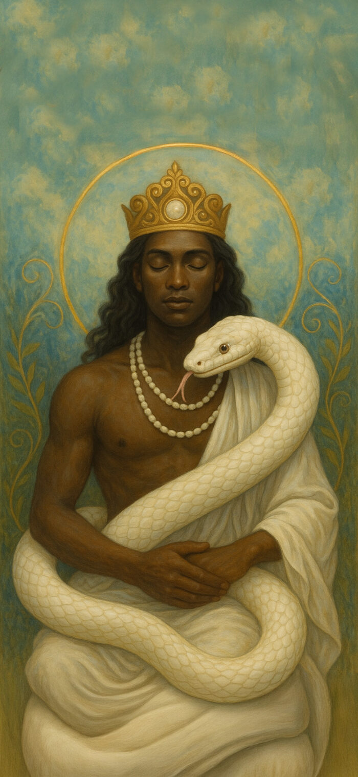 Danmballah Wèdo voodoo artwork