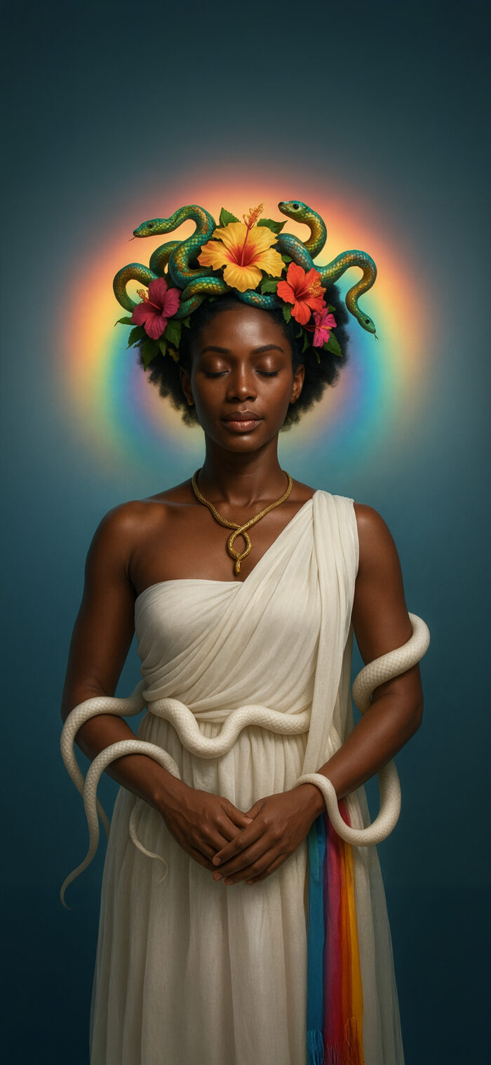 Ayida Wèdo voodoo artwork