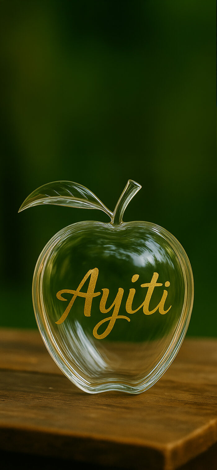 Artistic Ayiti fruit sculpture