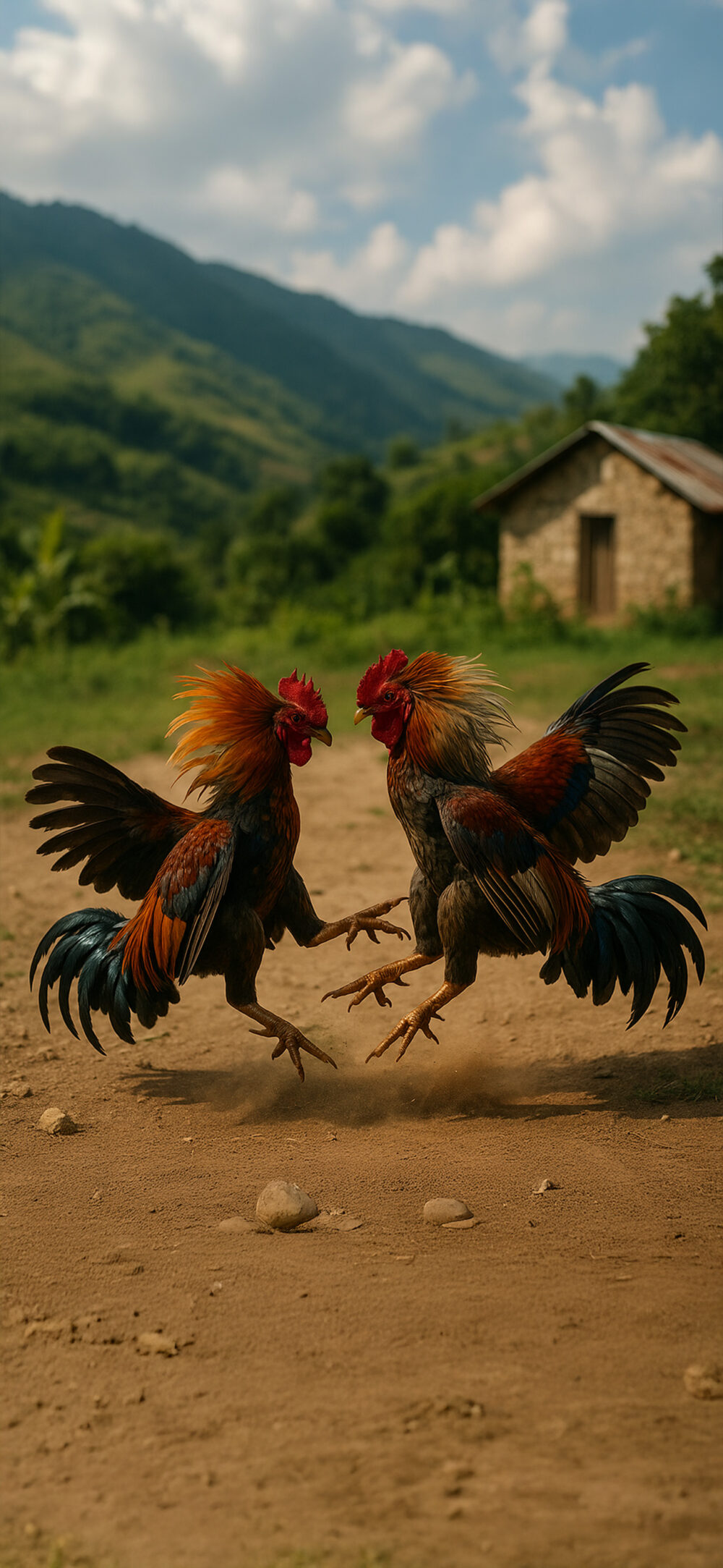 Kòk Gagè: Haitian Rooster Battle